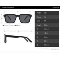 Plastic sunglasses Elit 2324-EL