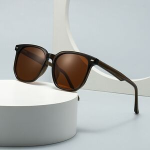 Пластиковые поляризационные солнцезащитные очки в круглой оправе Elit 10043-EL