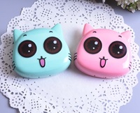 Набор для контактных линз складной с зеркалом и пинцетом KD052