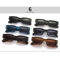 Пластиковые женские солнцезащитные очки с квадратными линзами Elit 6035-EL