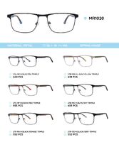 Metal frame with TR-90 temples with spring hinges MR1020