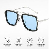 Polarized plastic TR90 sunglasses with UV400 protection for kids 2961-GT