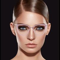 Оправа для очков пластиковая TR90 с защитой от синего света, с флексом FA87071