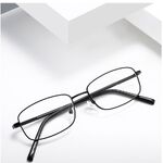Metal glasses with blue light and UV protection 9647-3-GT