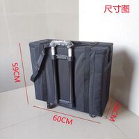 Mobile box (suitcase, trunk, organizer, display case) on wheels for frames and glasses for 120 slots JS-C221224