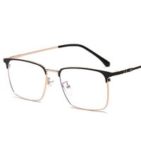 Metal glasses with blue light and UV protection 9661-2-GT