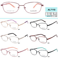 Metal eyeglass frame, material steel Allmilmo AL7110