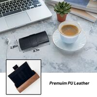 Футляр-чехол из натуральной кожи для очков PH-61066