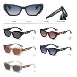 Polarized plastic sunglasses Leke P5129