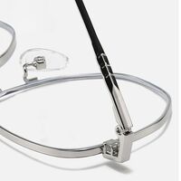 Очки металлические с защитой от синего света 9676-2-GT