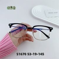 Hybrid frame, metal +tr90, with Blue Block protection SANTA S1670