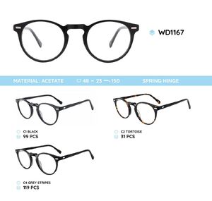 Plastic acetate eyeglasses frame WD1167
