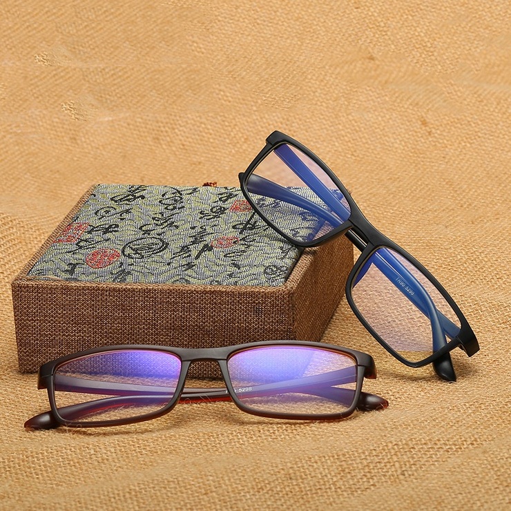 Plastic eyeglasses for reading 5298 Blue ray cut, diopters from +1.00 to +4.00, PD62-64