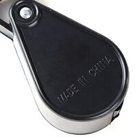 Folding magnifier with two lenses YT80532, diameter 30 mm, magnification X20