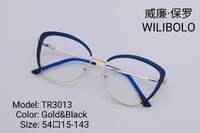 Оправа металл + TR90 ультратонкая с флексом Wilibolo TR3013