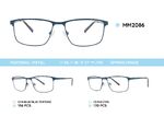 Metal men's frame for glasses MM2086