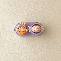 Мини-набор для мягких контактных линз выдвижной W-CT27饼糖女孩