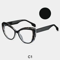 TR90 plastic frame or glasses with blue light protection, with spring hinges FA87295