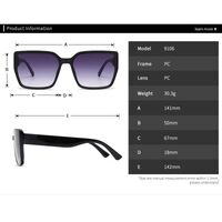Plastic sunglasses Elit 9106-EL