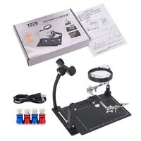 Лупа настольная мультифункциональная с подсветкой 7029-XX, увеличение: 7X