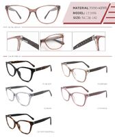 Оправа пластиковая из TR90 и ацетата с флексом LE1096-DA