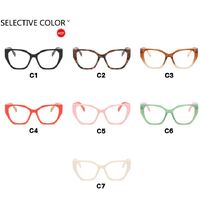 Plastic glasses with blue light protection for women 435-PN