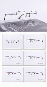 Оправа металлическая полуободковая женская с флексом SYJ6015-DA