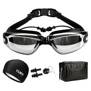 Swimming waterproof anti-fog goggles, 5 set, diopters from -1.50 to -8.00, 770-SB-YU