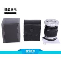 Portable pocket magnifier with backlight and UV light 新圆筒, diameter: 30 mm, magnification: 30X