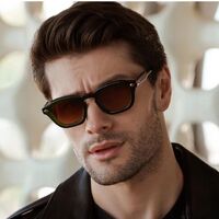 Plastic oval sunglasses Elit 2341-EL