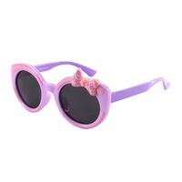 Polarized silicone sunglasses with UV400 protection for kids T22181-OU