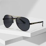 Очки металлические фотохромные с защитой от синего света 2874-GT