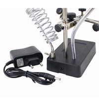 Лупа настольная мультифункциональная с подсветкой 16129-C-XX, увеличение: 2,5X, 7,5X, 10X