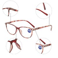 Очки пластиковые для чтения 640 с защитой Blue ray cut, диоптрии от +1.00 до +4.00