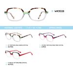 Acetate plastic frames for kids WK3028