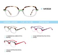Acetate plastic frames for kids WK3028