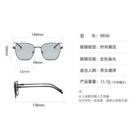 Photochromic glasses with blue light and UV protection 9656-2-GT