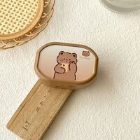 Mini soft contact lens kit TZ009咖啡熊