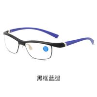 Plastic TR90 glasses for reading, with Blue ray cut protection, diopters from 0.00 to +4.00, RMC=62-64, KY51027