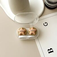 Mini soft contact lens kit PP-X58熊兔头五角爱心
