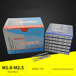 Метчик с прямой канавкой M1.0-M2.5, цена за штуку