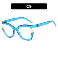 Plastic glasses with blue light protection for women 4109-PN