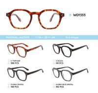 Plastic acetate eyeglasses frame for women WD1333
