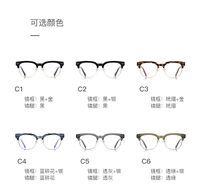 Оправа полуободковая пластиковая из материала TR90 с защитой от синего света, с флексом FOCUS FCS2204