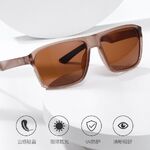 Plastic polarized men's sunglasses Elit 23G21-EL