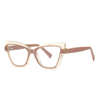 Plastic TR90 frames for glasses with Blue Ray Cut protection and flex hinges FOCUS FCS2219