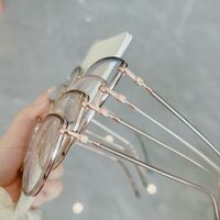 Combined frame (metal + TR90) with Blue Ray Cut protection lenses MAMO S12001