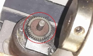 Cogwheel for lens edge griding machines SJM-2007 and SJM-2003B