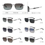 Polarized metal sunglasses Leke PS33169
