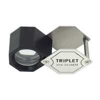 Folding magnifier 22188A-XX, diameter: 20.5 mm, magnification: 20X